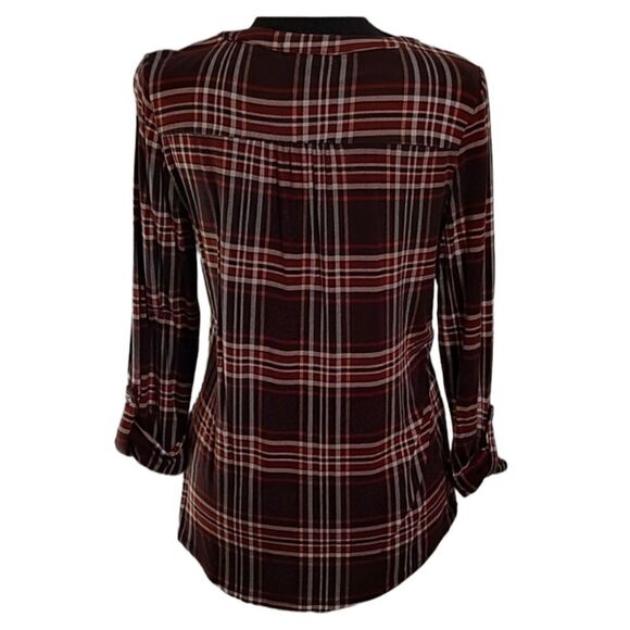 Westport 1962 Plaid Blouse Small - Picture 3 of 7